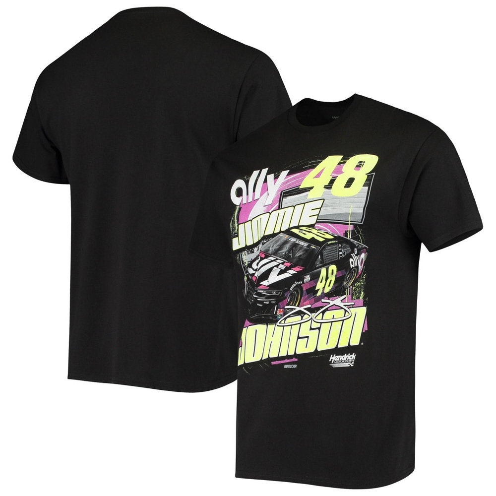 Brand new NASCAR Black Jimmie Johnson Graphic T-Shirt